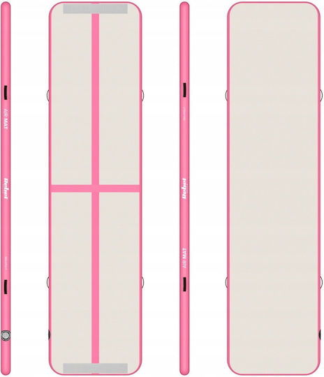Rebel Active AirTrack Στρώμα Ενόργανης Γυμναστικής Ροζ (400x100x10cm)