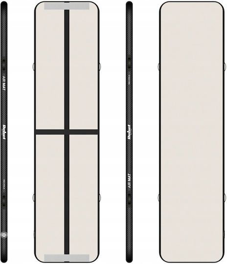 Rebel Active AirTrack Постелка За Спортна Гимнастика Черна (400x100x10cm)