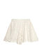 Kids Fabric Shorts/Bermuda White