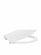 Jika Slim Plastic Toilet Seat 44.2x36.1cm White