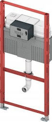 Tece Built-in Metal Corner Cistern for Low Pressure