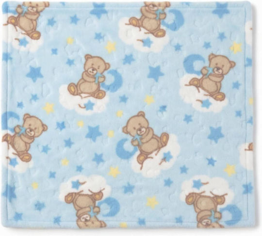 Babydom Одеяло за бебешко креватче с животинче 105x120 см