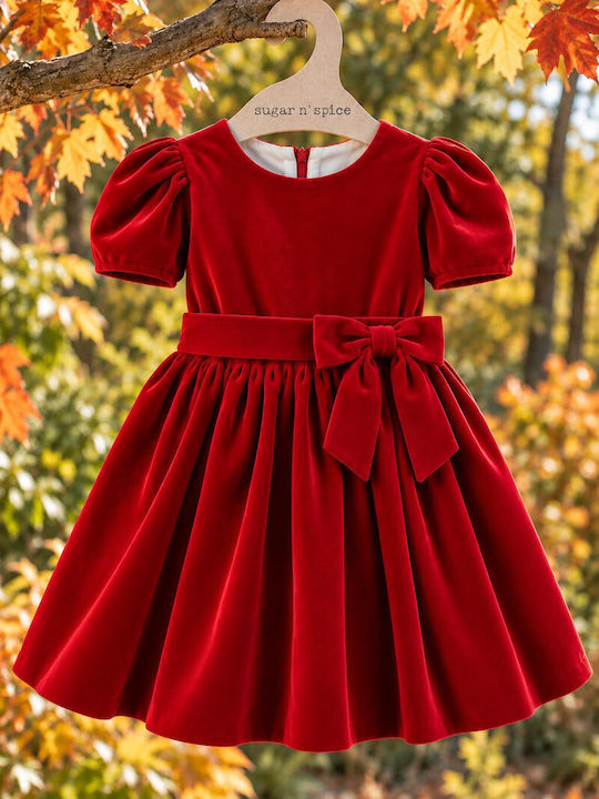 Sugar N Spice Rotes Taufkleid