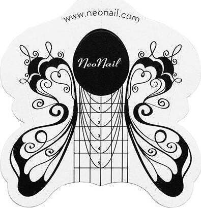 Neonail Butterfly Nail Forms 100 Pieces 4978-2