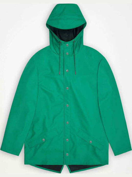 Rains Damen-Winterjacke Grün
