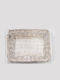 Marhome Decorative Wicker Basket with Handles White 43.5x30x12.5cm