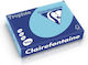 Clairefontaine Carton Albastru Pastel A4 160 g/m² 250 de Foi Topoftext