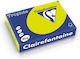 A4 Paper 80 Gsm Bright Fluorescent Color 500 Sheets Ream Clairefontaine Fluorescent Green