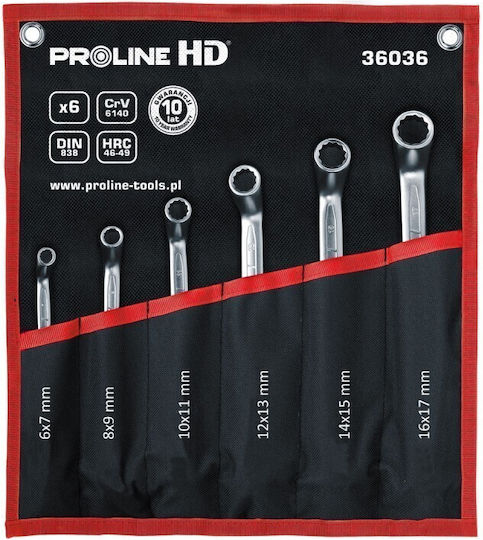 Proline Σετ 6 Μονά Κλειδιά Πολύγωνα