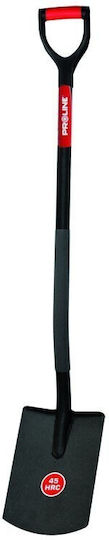 Proline Обработена лопата с метална D-образна дръжка 195 X 290/1150 Mm
