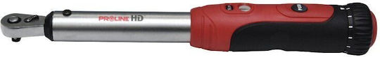 Proline Torque Wrench Drive Size 1/4" with Length 30 cm
