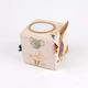 Fabric Activity Cube with Sounds for Newborns