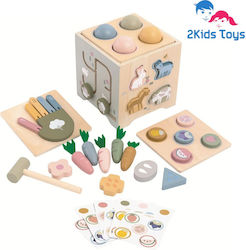 2KidsToys Куб За Активности От Дърво