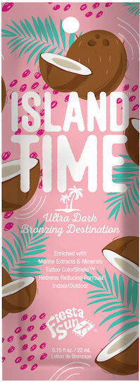 Лосион за бронзов тен Island Time Ultra Dark A Deep Radiant Tan 22 мл