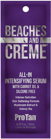 Beaches & Créme Spray Solarium All-in-One pentru Corp, Bronz Închis, 22 ml