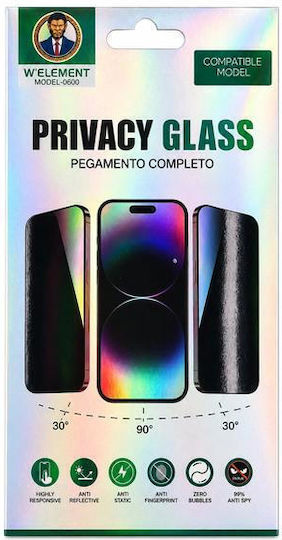 Welement Privacy Tempered Glass (Realme C51)