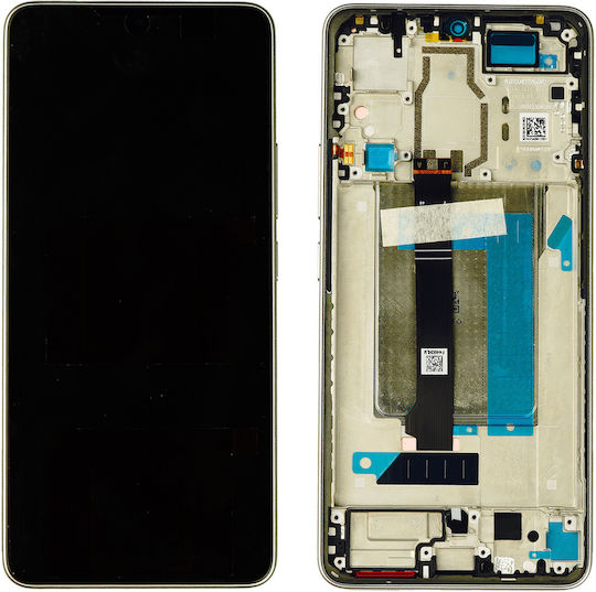 Ecran LCD Original cu Mecanism Tactil și Ramă pentru Xiaomi Poco F6 – Pachet de service Titanium