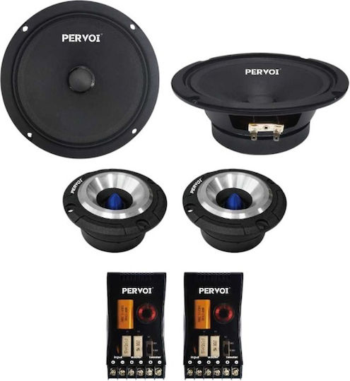 CTC-6589A Autolautsprecher-Set 6,5" mit 125 W RMS (Mitteltöner)
