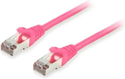 Equip S/FTP Cat.6a (Gigabit) Ethernet Network Cable 30m Pink Equip S/FTP Cat.6a (Gigabit) Ethernet Network Cable 30m Pink