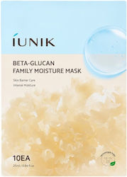iUNIK Beta-glucan Family Moisture Маска за Лице 10 бр iUNIK Beta-glucan Family Moisture Маска за Лице 10 бр