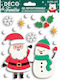 Christmas Gel Stickers 13,5x15cm 310603 Global Gift