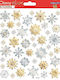 Edle Weihnachtsaufkleber 15 × 17 cm 210551 Global Gift