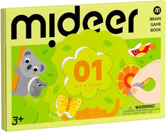 MiDeer Αυτοκόλλητα Let’s Play With Stickers για Παιδιά 3+ Ετών