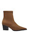 Women's Ankle Boots with Medium Heel Suede 38 Cuero