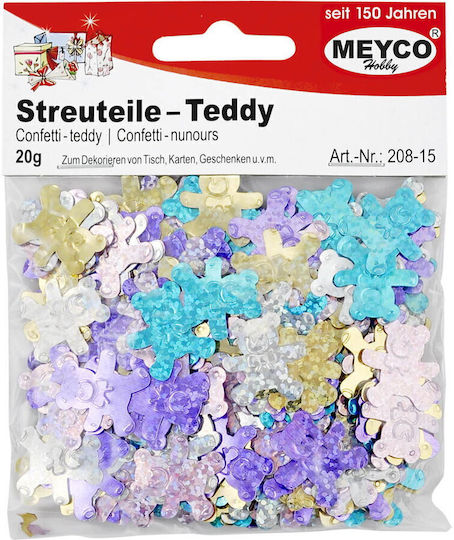 Set Pastel-colored Teddy Bears Craft Activities 20 G