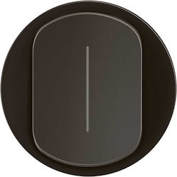 Celiane Intermediate Switch Plate Black