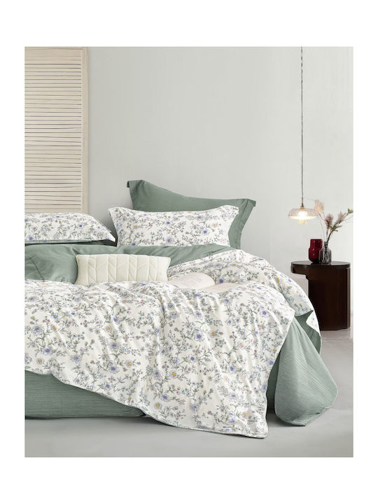 Rythmos Double Quilt Set 235x250cm Status White...