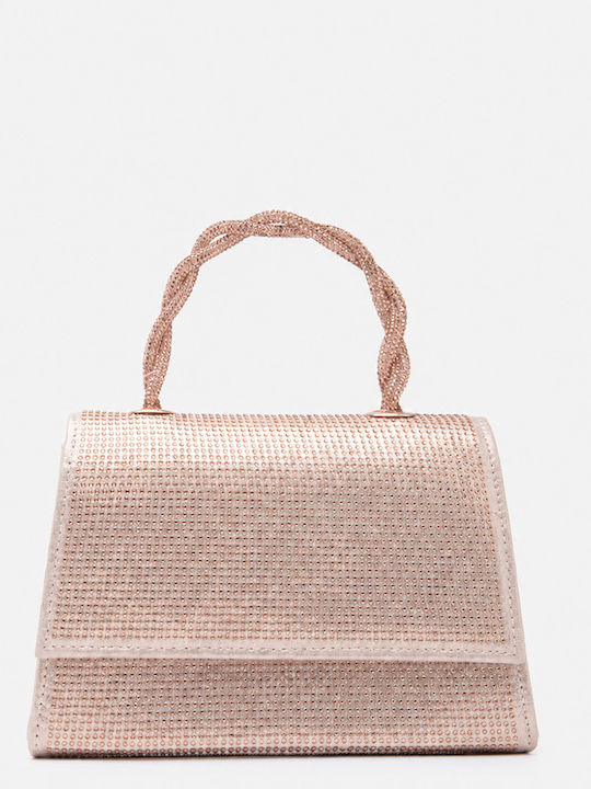 Stoff-Damentasche Handtasche Kupfer