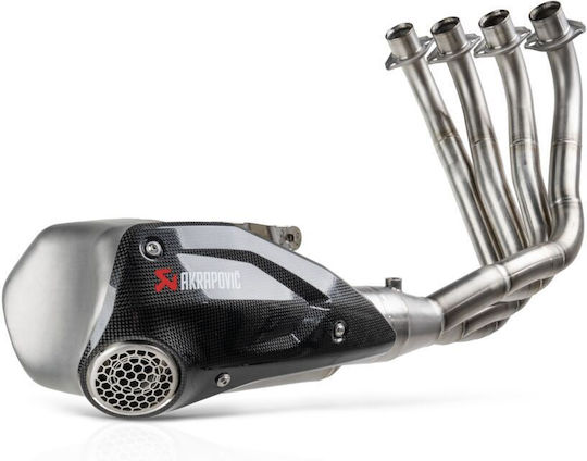 Пълна Състезателна Система от Неръждаема Стомана Akrapovic S-h6r16-hkgkhss