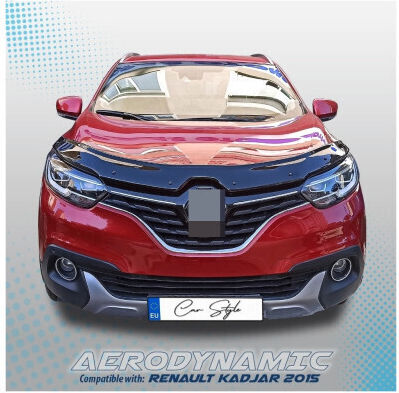 Car Hood Deflector Compatible Renault Kadjar 2015–2022 Smartic Model Sma-000764