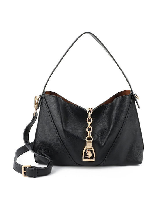 U.S. Polo Assn. Γυναικεία Hobo Τσάντα Καφέ