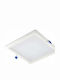 Gtv Square Recessed LED Panel 15W with Natural White Light 4000K 15x15 cm