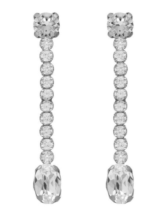 Women's Earrings Victoria Cruz A5221-07ht 925 Silver with Zircon Stones