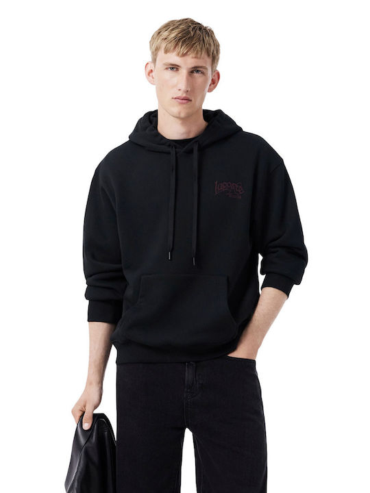 Black Hooded Sweatshirt