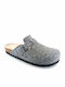 Anatomic Leather Clogs Women's Slippers Grey