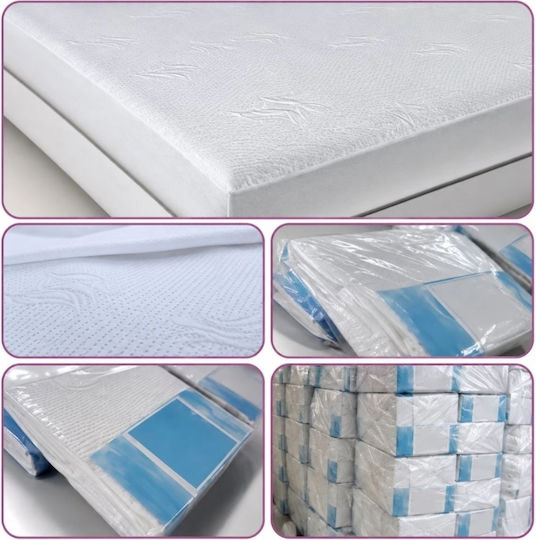 Протектор за матрак King Size Водоустойчив с Пола 180x200+35 см