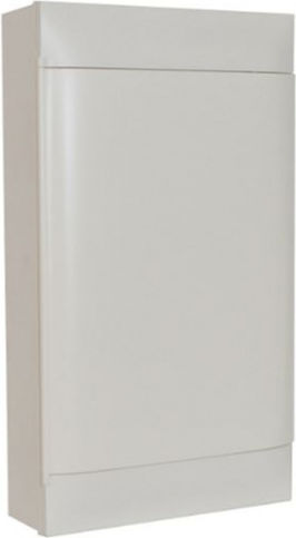 Legrand Wall-Mounted Electrical Panel, 4 Rows, 12 Modules