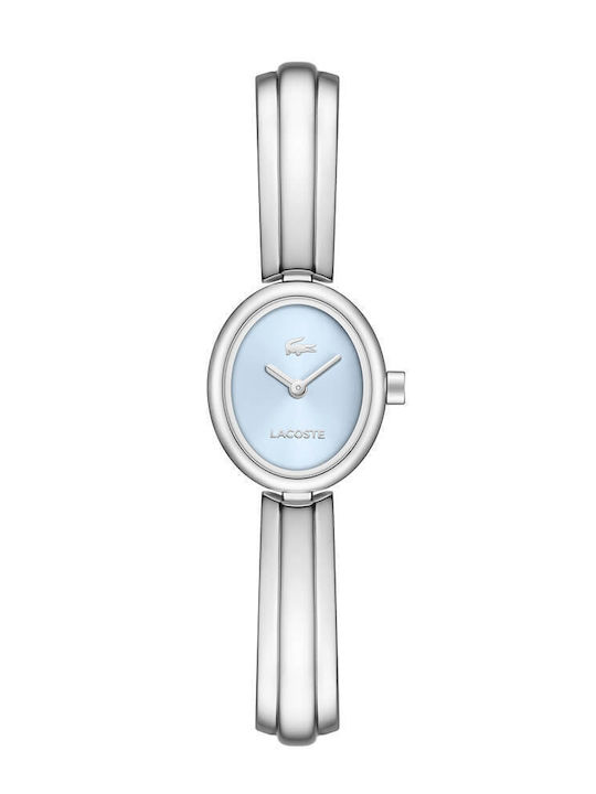 Women's Battery-Powered Watch with Silver Stainless Steel Bracelet