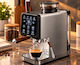 Automatic Espresso Machine 2200W 20bar Pressure with Grinder Silver SN-001-PRO