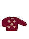 Kinderpullover Langärmelig Bordeaux