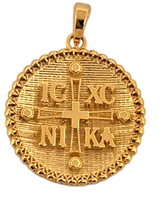 Rubini Talisman Constantine Charm in 14K Gold
