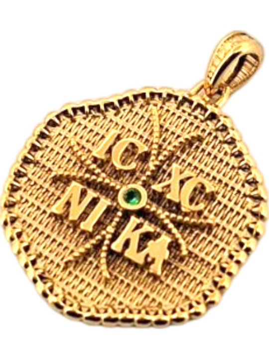 Rubini Charm Talisman din Aur 9K Rubini Charm Talisman din Aur 9K