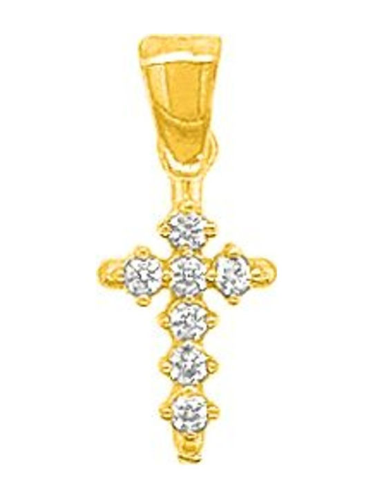 Dio Jewellery Lab Ασημένιος Σταυρός Επιχρυσωμένος Dio Jewellery Lab Ασημένιος Σταυρός Επιχρυσωμένος