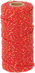 Red-Gold Cord 100m