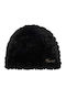 Women's Knitted Beanie in Black