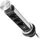 Spacetronik Triple Power Socket Black